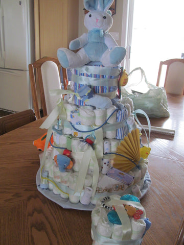 Diaper Cake for a Boy